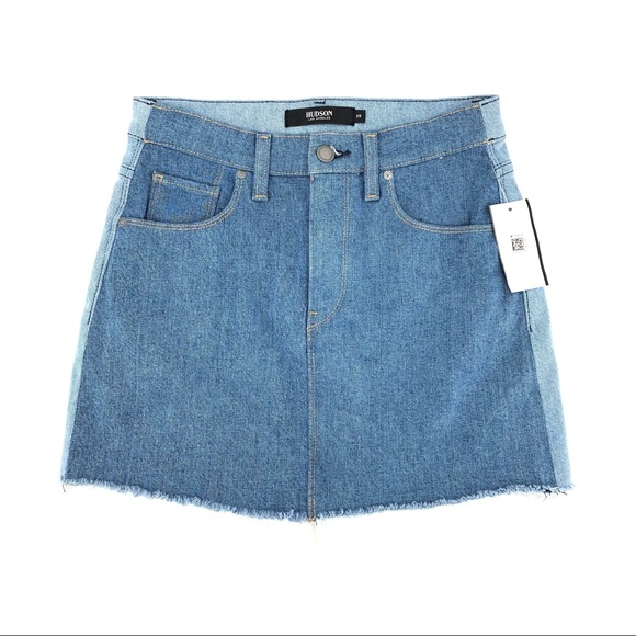 Hudson Jeans Dresses & Skirts - Hudson Jeans Blue Viper Denim Mini Skirt